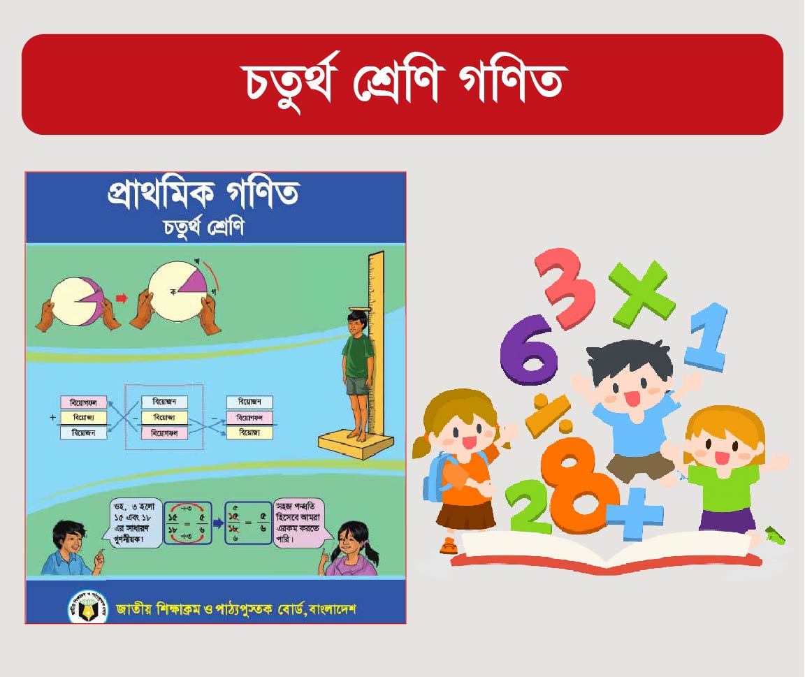 Class 4 Math Course (চতুর্থ শ্রেণীর প্রাথমিক গনিত কোর্স)